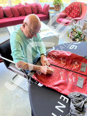 Cast signed autographed Back to The Future jacket BAS Fox Lloyd Tolkan Lea