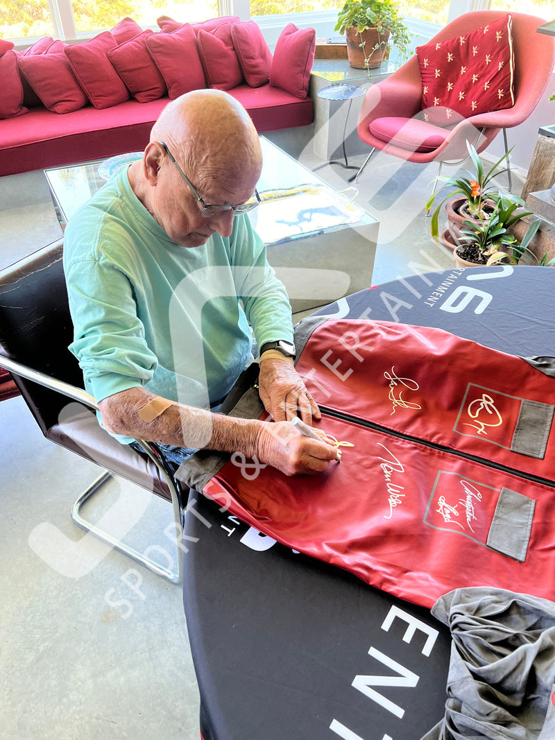 Cast signed autographed Back to The Future jacket BAS Fox Lloyd Tolkan Lea