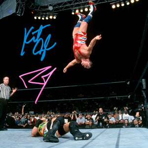 SPECIAL Pre-Order Kurt Angle & Rob Van Dam Autograph 11x14 Photo
