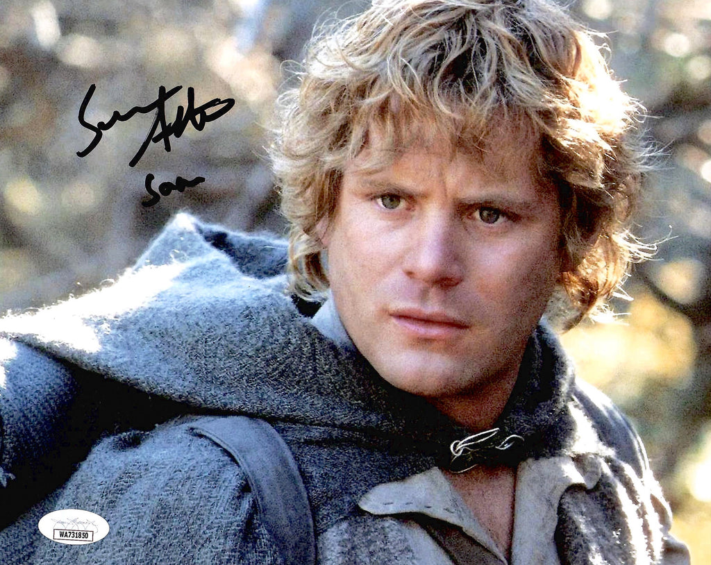 Sean Astin autographed signed inscribed 8x10 photo JSA COA Lord of the rings Sam