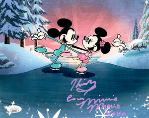 Kaitlyn Robrock autographed signed inscribed 8x10 photo JSA COA Minnie Mouse