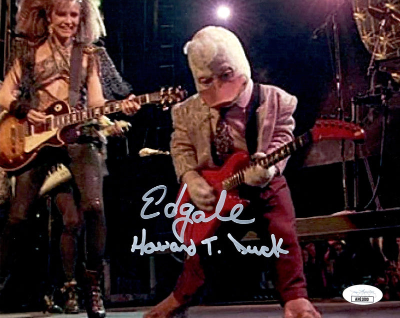 Ed Gale autographed signed inscribed 8x10 photo Howard JSA COA Howard The Duck