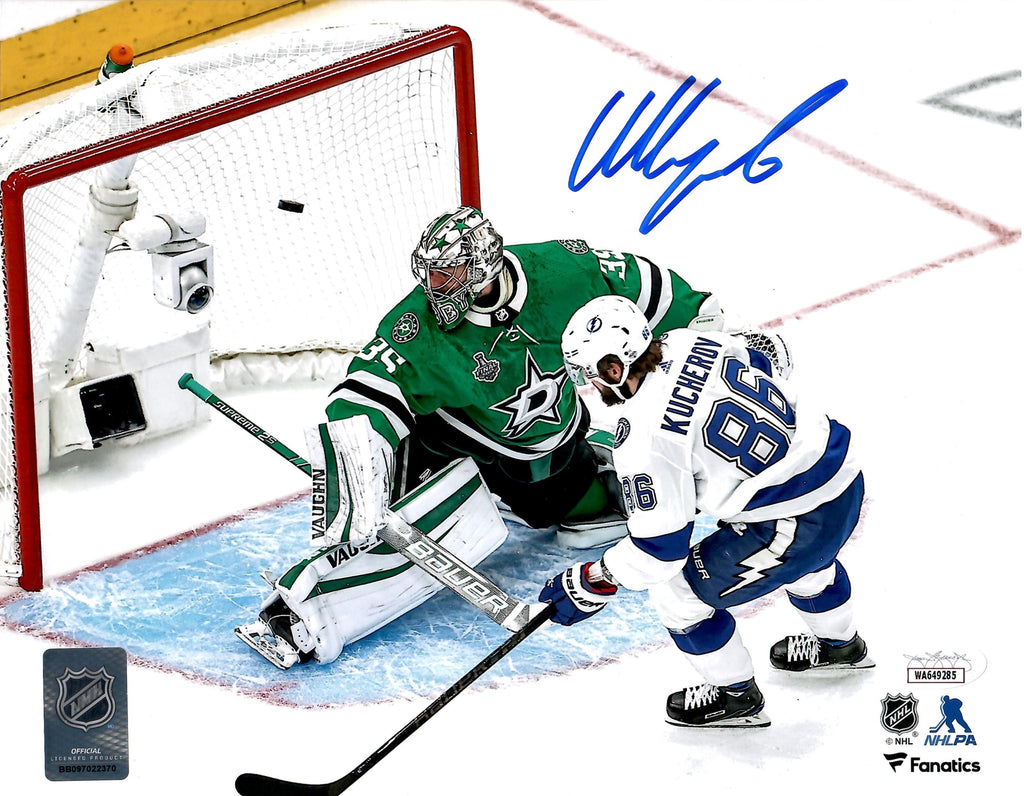 Nikita Kucherov autographed signed 8x10 photo NHL Tampa Bay Lightning JSA COA