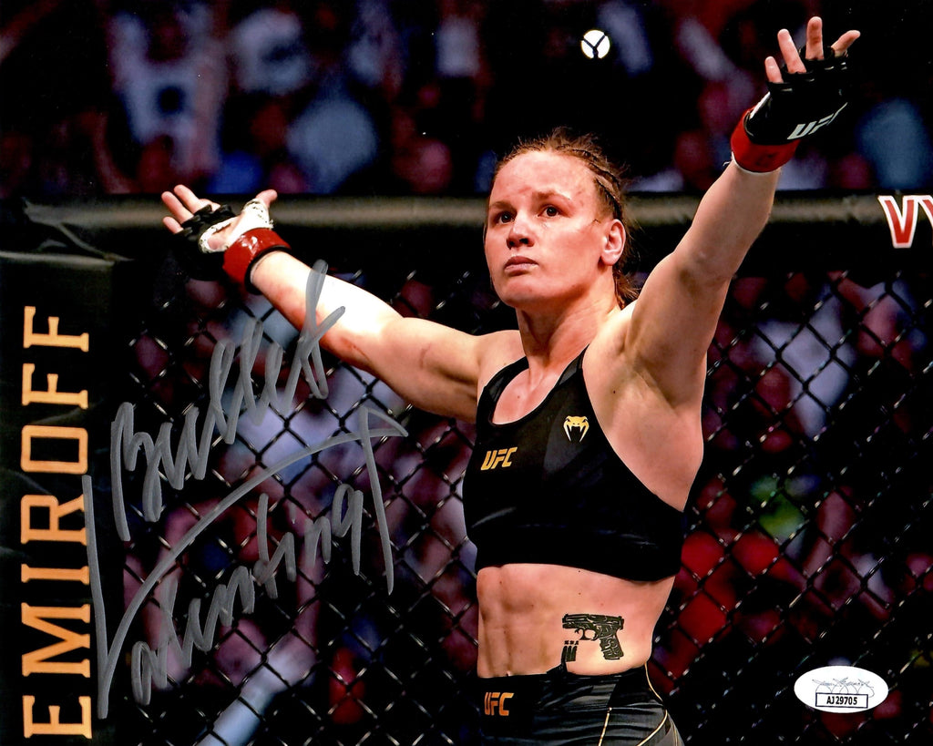 Valentina Shevchenko autographed signed inscribed 8x10 photo UFC JSA