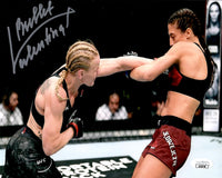 Valentina Shevchenko autographed inscribed 8x10 photo UFC Joanna Jedrzejczyk JSA