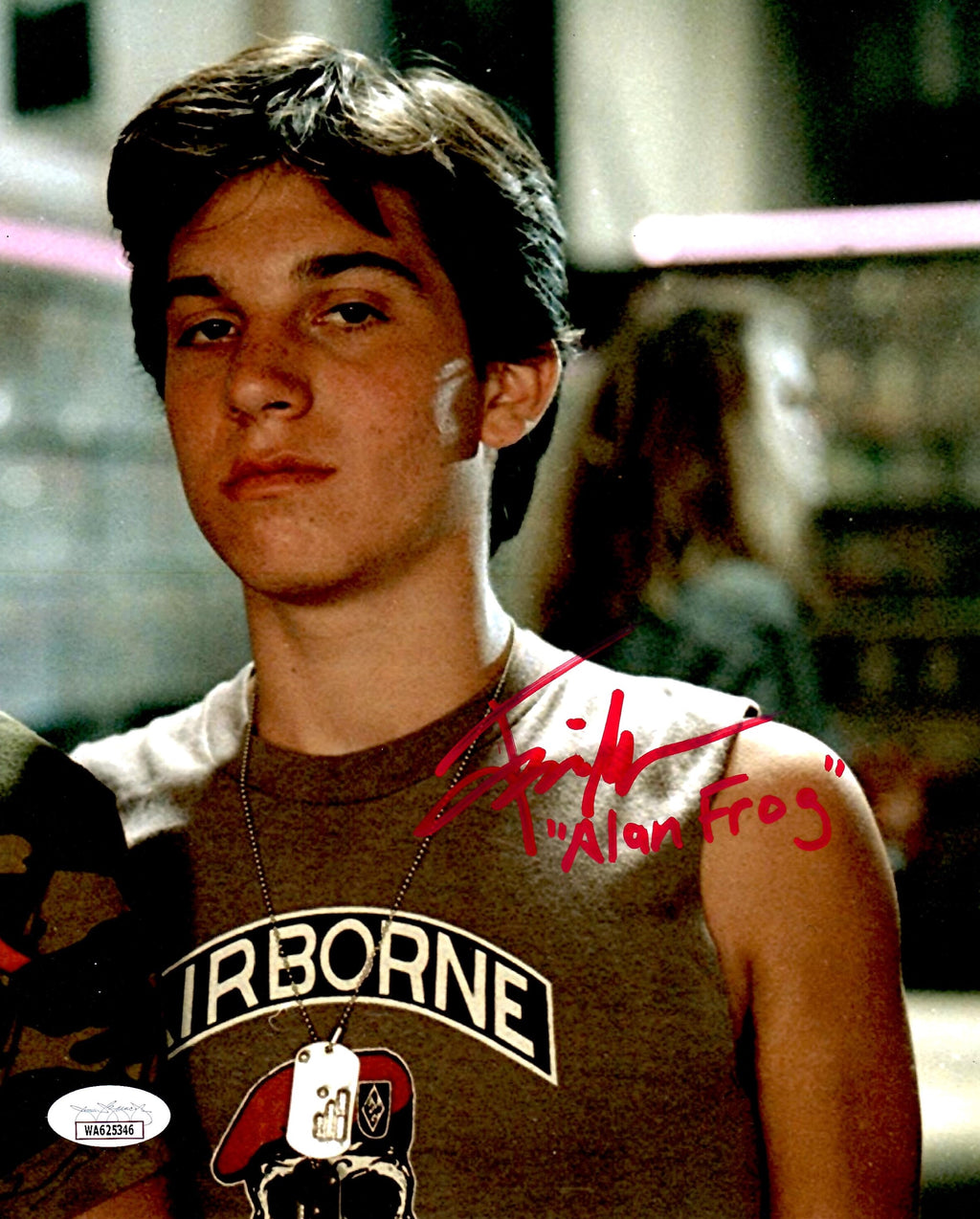 Jamison Newlander autographed signed inscribed 8x10 photo JSA COA The Lost Boys