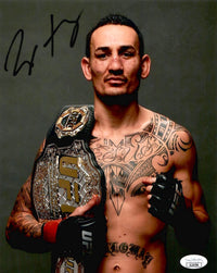 Max Holloway autographed signed 8x10 photo UFC Blessed JSA COA Dana White