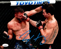 Max Holloway autographed signed 8x10 photo UFC Blessed JSA COA Calvin Katter
