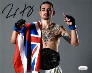 Max Holloway autographed signed 8x10 photo UFC Blessed JSA COA Dana White