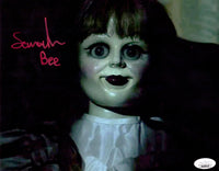 Samara Lee signed inscribed 8x10 photo Anabell Creation JSA COA The Conjuring