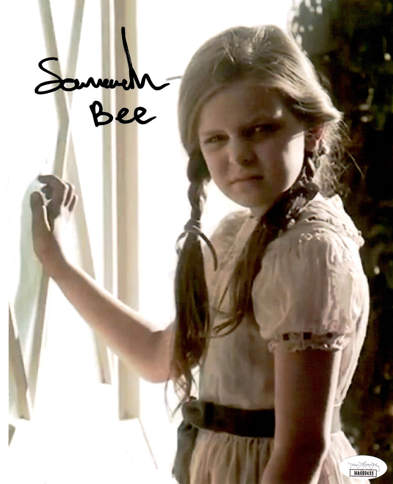 Samara Lee signed inscribed 8x10 photo Anabell Creation JSA COA The Conjuring
