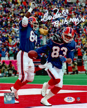 Andre Reed autographed signed inscribed 8x10 photo NFL Buffalo Bills PSA COA