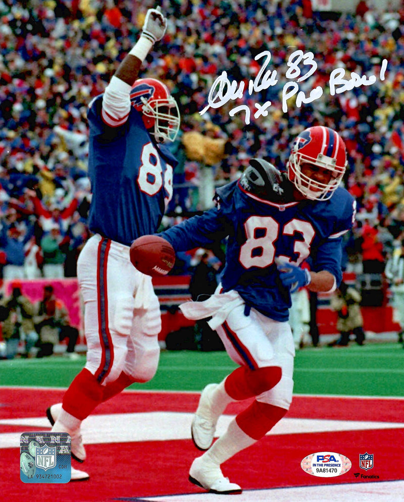 Andre Reed autographed signed inscribed 8x10 photo NFL Buffalo Bills PSA COA