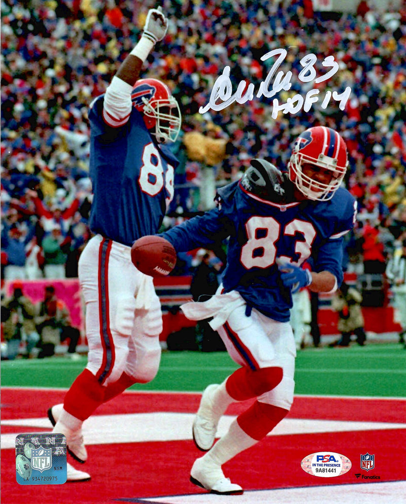 Andre Reed autographed signed inscribed 8x10 photo NFL Buffalo Bills PSA COA