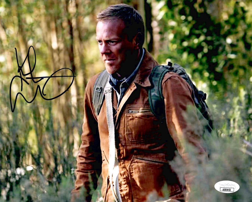 Kiefer Sutherland autographed signed 8x10 photo 24 JSA COA Jack Bauer