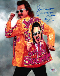 Jimmy Hart autographed signed inscribed 8x10 photo WWE PSA Mouth of the South