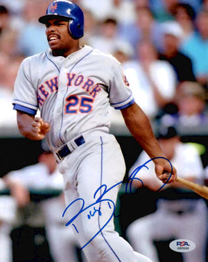 Bobby Bonilla autographed signed 8x10 photo MLB New York Mets PSA COA
