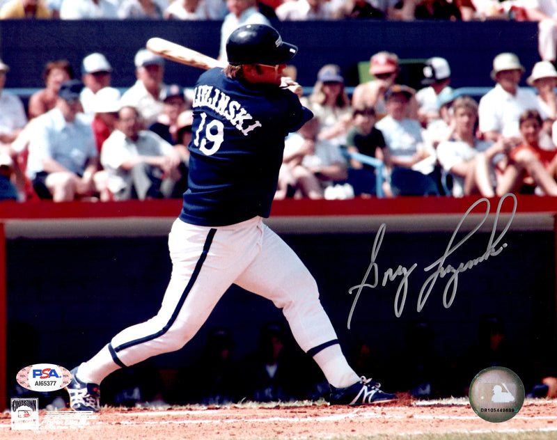 Greg Luzinski autographed signed 8x10 photo MLB Chicago White Sox PSA COA