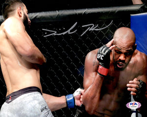 Dominick Reyes autographed signed 8x10 photo UFC The Devastator PSA COA