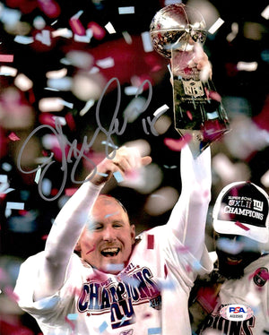 Jeff Feagles autographed signed 8x10 photo NFL New York Giants PSA COA
