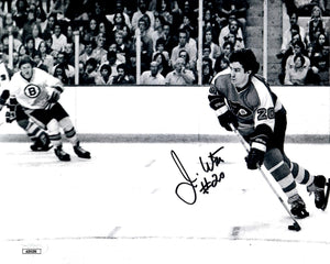 Jim Watson autographed signed 8x10 photo NHL Philadelphia Flyers JSA COA