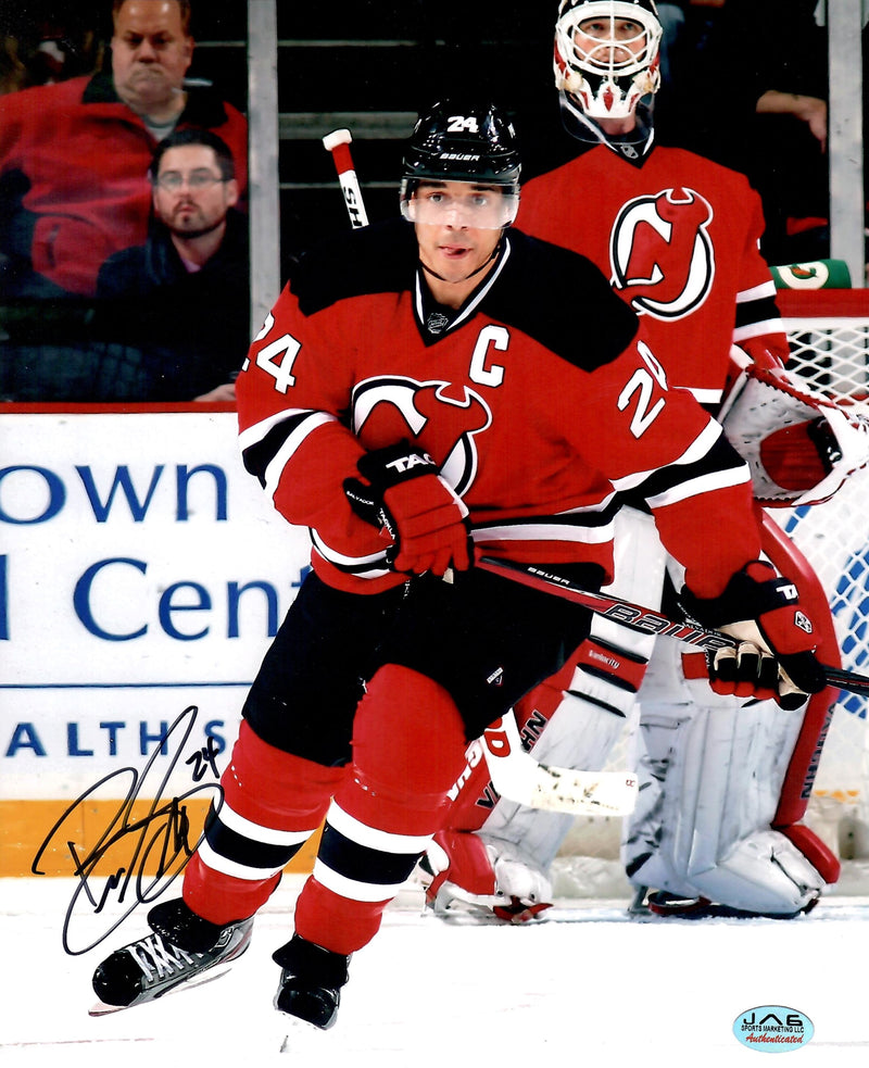Bryce Salvador autographed signed 8x10 photo NHL New Jersey Devils PSA COA