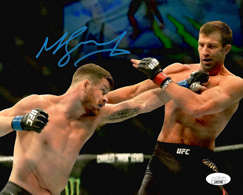 Michael "The Count" Bisping autographed signed UFC 8x10 photo JSA COA