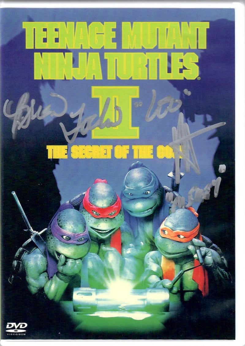 Tochi Rist autographed signed inscribed DVD JSA COA Teenage Mutant Ninja Turtles