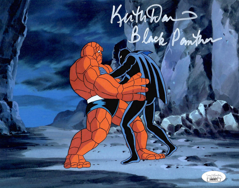 Keith David signed inscribed 8x10 photo Black Panther JSA COA Fantastic Four