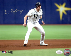 Luke Raley autographed signed 8x10 photo MLB Tampa Bay Rays JSA COA