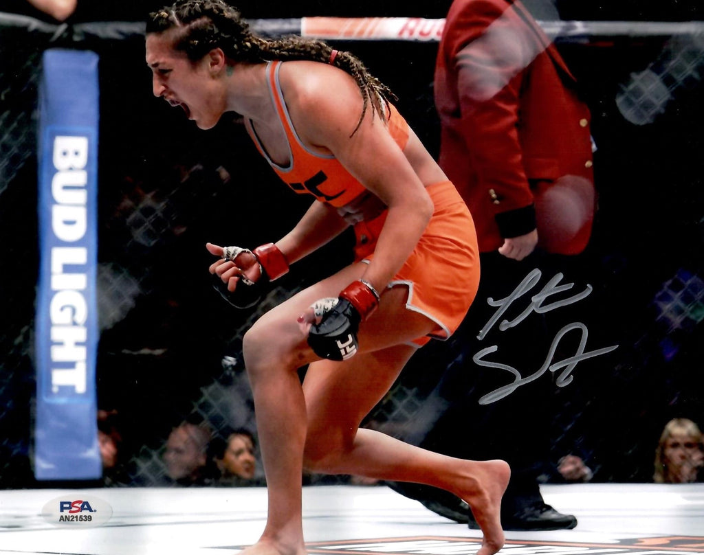 Tatiana Suarez autographed signed UFC 8x10 photo PSA COA