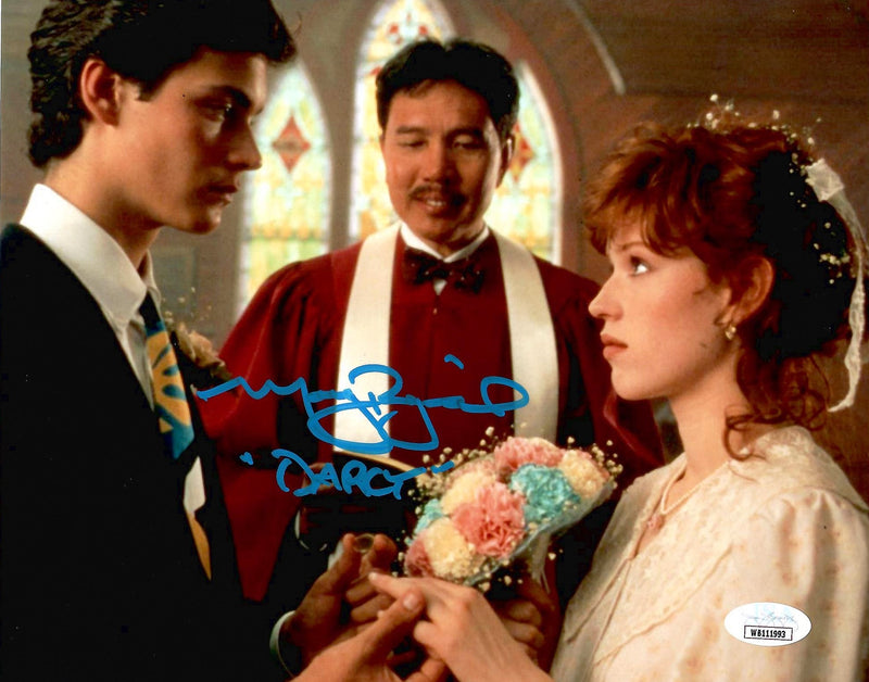 Molly Ringwald autographed signed inscribed 8x10 photo For keeps JSA