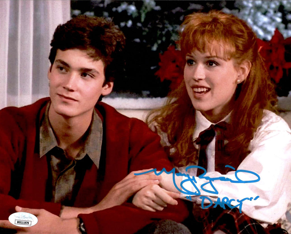 Molly Ringwald autographed signed inscribed 8x10 photo For keeps JSA