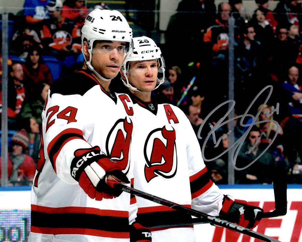 Bryce Salvador autographed signed 8x10 photo NHL New Jersey Devils COA