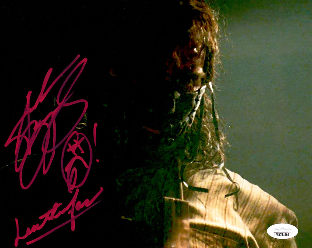 Andrew Bryniarski signed inscribed 8x10 photo Texas Chainsaw Massacre JSA COA