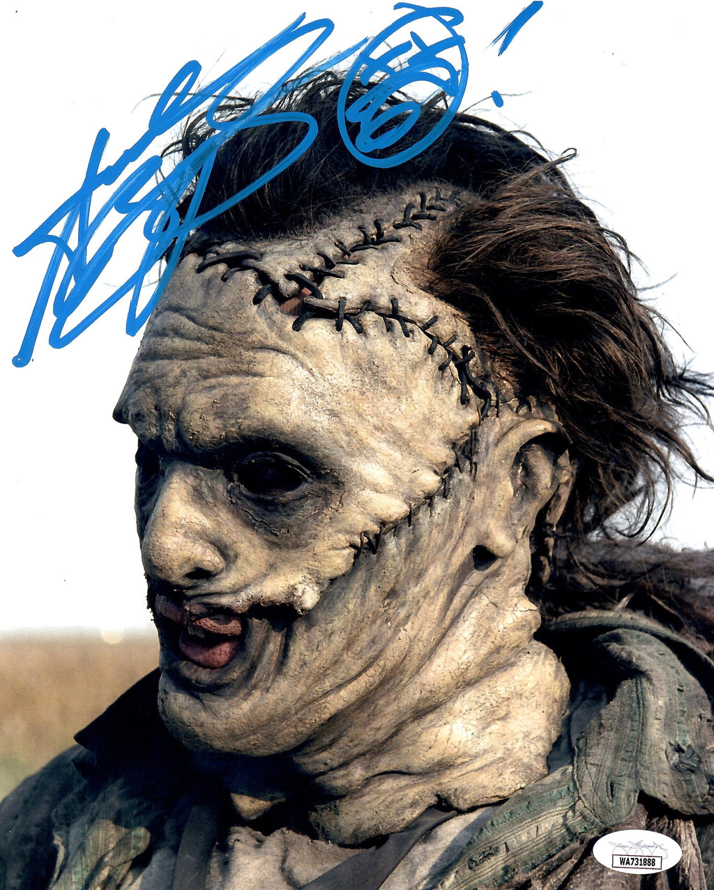Andrew Bryniarski signed inscribed 8x10 photo Texas Chainsaw Massacre JSA COA