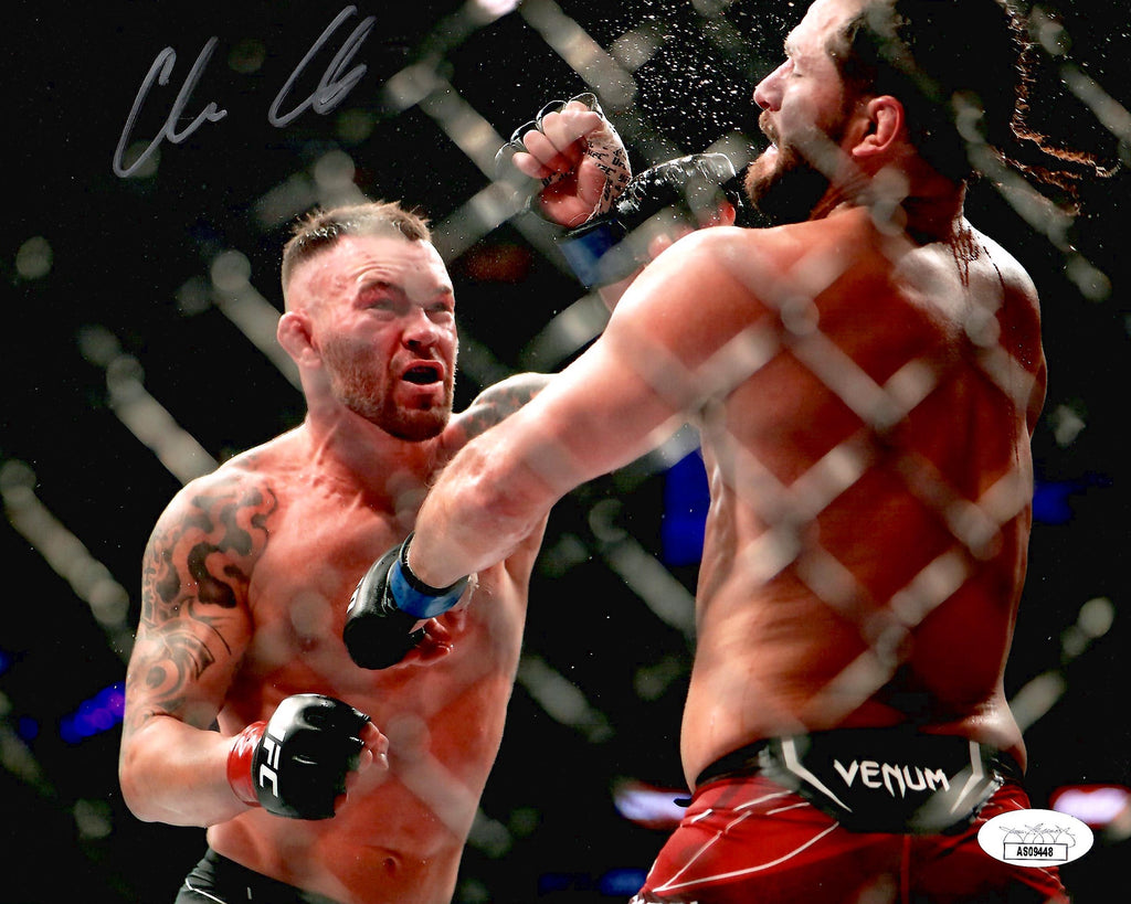 Colby Covington autographed signed 8x10 photo UFC JSA Witness Usman Masvidal