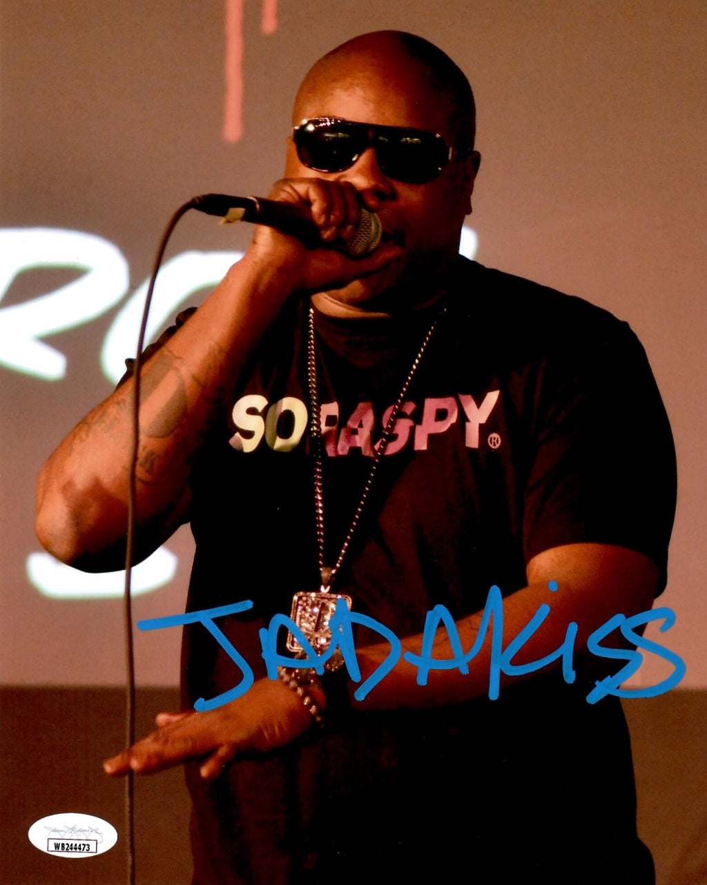 Jadakiss autographed signed 8x10 photo JSA COA Jason Philips