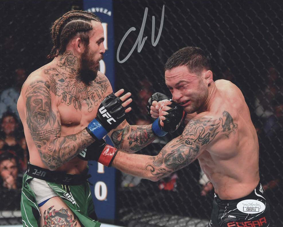 Marlon Chito Vera autographed signed 8x10 photo UFC JSA COA Frankie Edgar