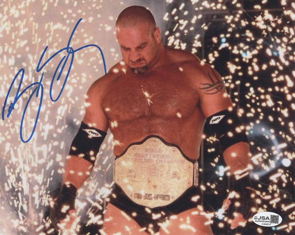 Bill Goldberg autographed signed 8x10 photo WWE WCW JSA COA