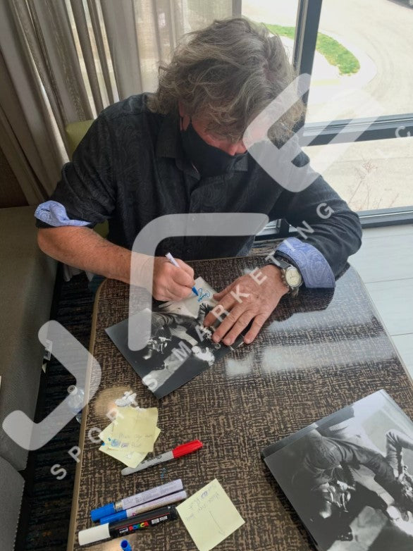 Peter Cowper autographed signed 8x10 photo My Bloody Valentine JSA COA The Miner