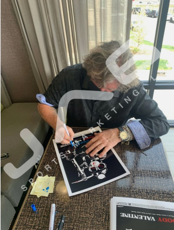 Peter Cowper autographed signed 11x14 photo My Bloody Valentine JSA COA