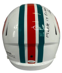 Sean Young signed inscribed full-size helmet Ace Ventura JSA Miami Dolphins Ray Finkel