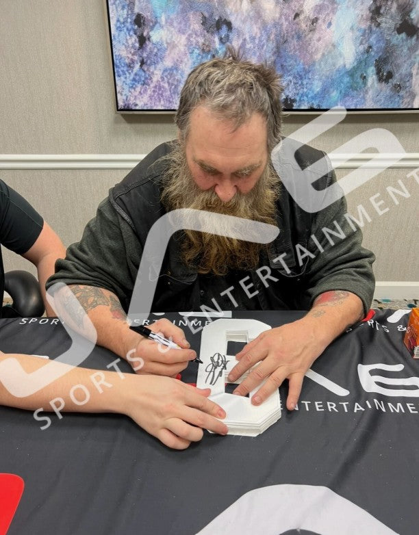 Andrew Bryniarski signed jersey Texas Chainsaw Massacre JSA Leatherface