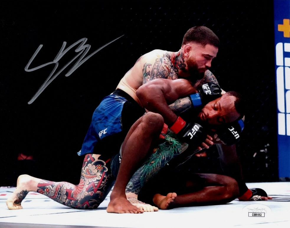 Sean Brady autographed signed 8x10 photo UFC JSA COA Leon Edwards
