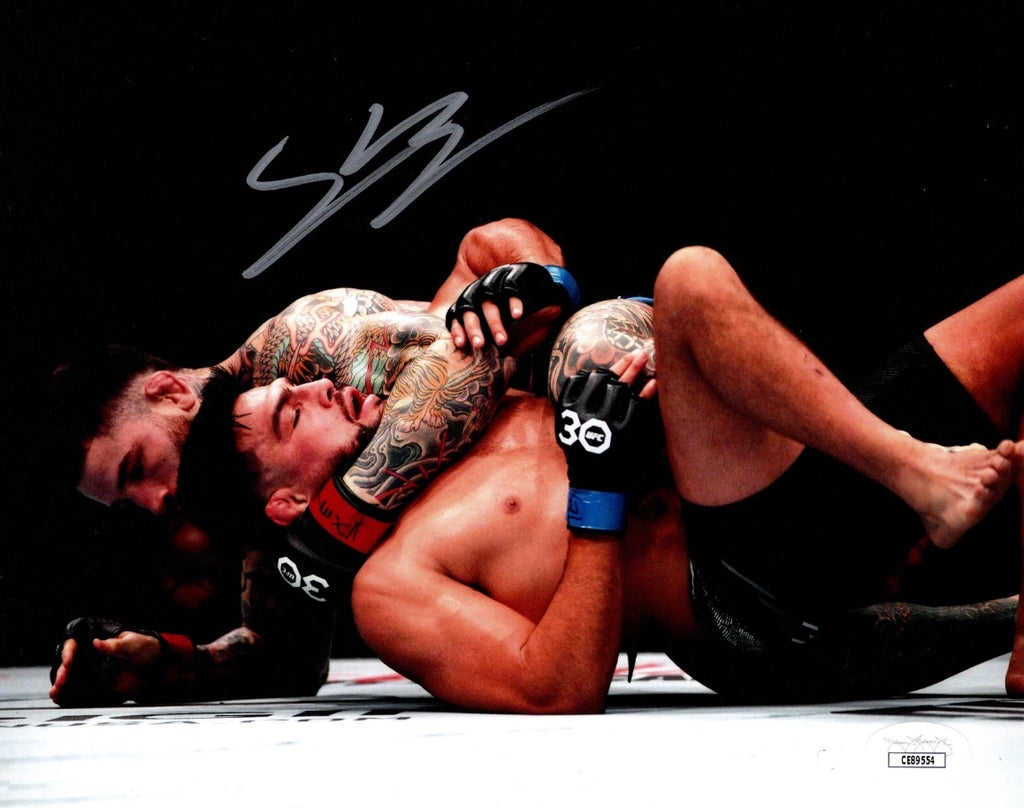 Sean Brady autographed signed 8x10 photo UFC JSA COA Kelvin Gastelum