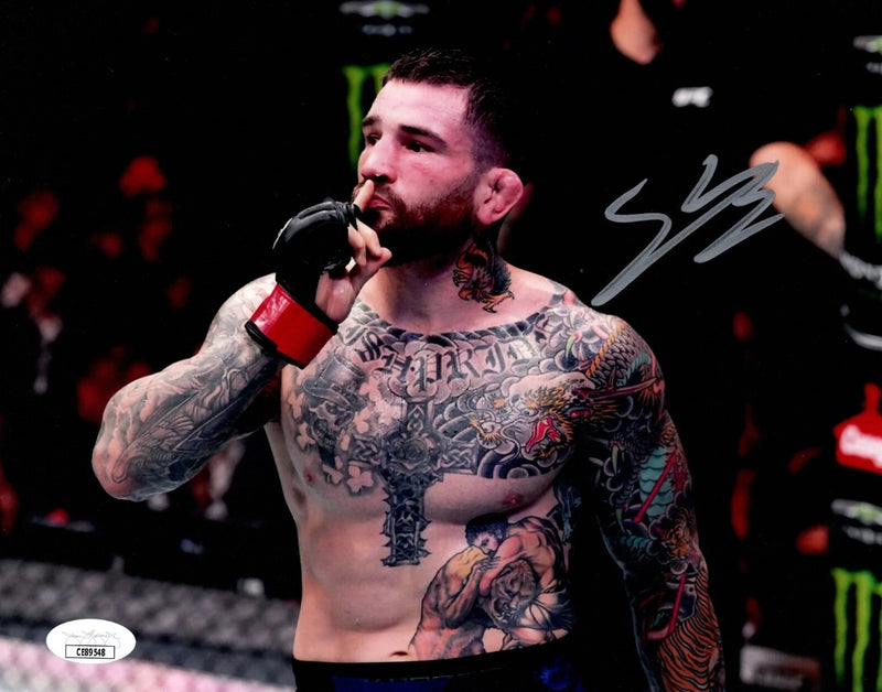 Sean Brady autographed signed 8x10 photo UFC JSA COA Kelvin Gastelum