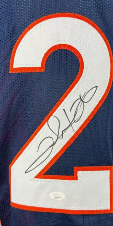 CLINTON PORTIS AUTOGRAPHED SIGNED CUSTOM NAVY PRO STYLE JERSEY JSA COA