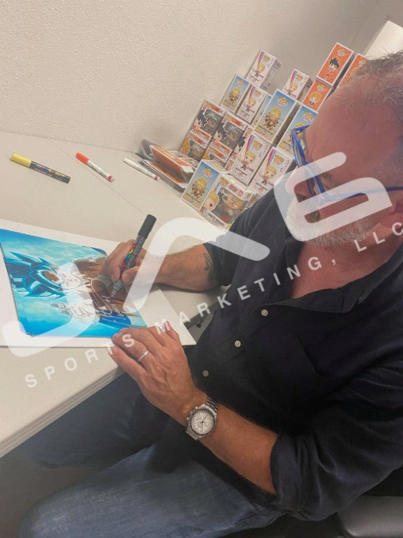 Ian James Corlett autographed inscribed 8x10 photo Dragon Ball Z JSA COA Goku