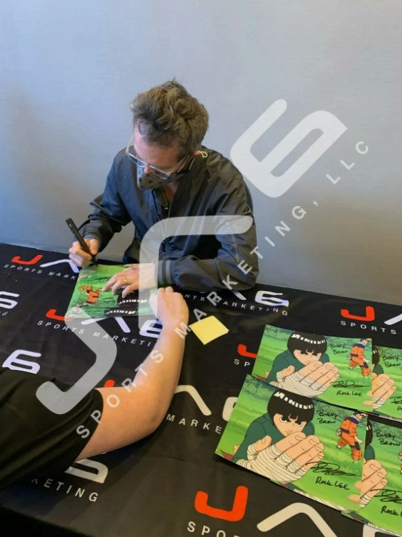 Brian Donovan autographed inscribed 8x10 photo Naruto Shippuden PSA COA Rock Lee